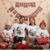 Kerst Polar Beer, aanpasbaar T-shirt