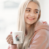 Kerst Polar Beer, aanpasbaar Tweekleurige Koffiemok