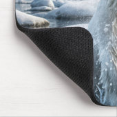 Kerst Polar Beer in Arctisch water Muismat (Hoek)