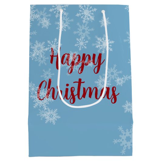 Kerst Polar Beer met poten in hartvorm Medium Cadeauzakje (Achterkant)