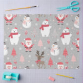 Kerst Polar Beer Series Design 10 Tissuepapier (Craft)