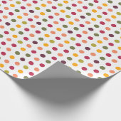 Kerst Polka Dot - Cadeaupapier (Hoek)