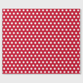 Kerst Polka dot Verpakkingspapier Cadeaupapier (Vlak)