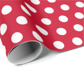 Kerst Polka dot Verpakkingspapier Cadeaupapier (Rol Hoek)