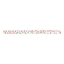 Kerst Polka Stippen Grosgrain Lint