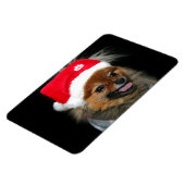 Kerst pomeraanse flexibele fotomagneet magneet (Linkerzijde)