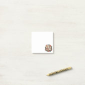 Kerst Pommerse Honden Mistletoe Krans Post-it® Notes (Op bureau)