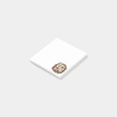 Kerst Pommerse Honden Mistletoe Krans Post-it® Notes (Schuin)