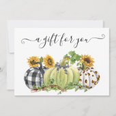 Kerst Pompoen Thanksgiving halloween Herfst  (Voorkant)