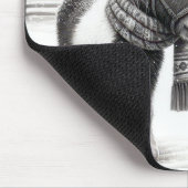 Kerst Pony en Bunny Muismat (Hoek)