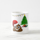 kerst poo emoji koffiemok (Center)