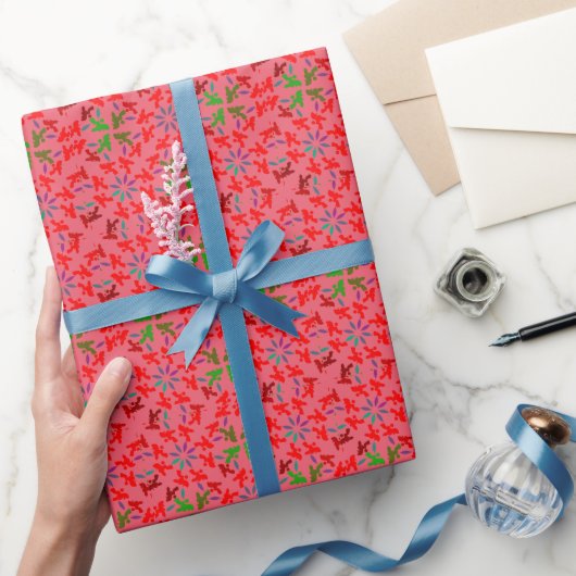 Kerst Poodles Cadeaupapier (Geschenken)