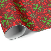 Kerst Poodles Cadeaupapier (Rol Hoek)