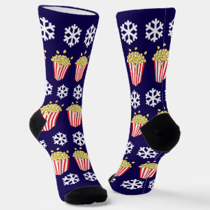 Kerst Popcorn Filmavond Nieuwigheid Festief Sokken