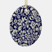 Kerst porselein ornament (Rechts)