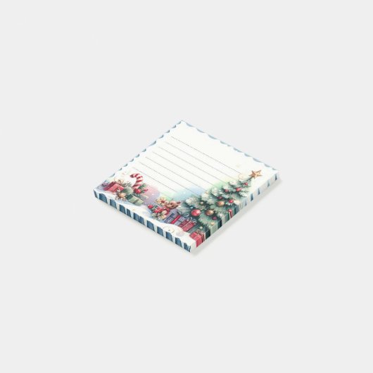 Kerst post-it post-it® notes (Schuin)