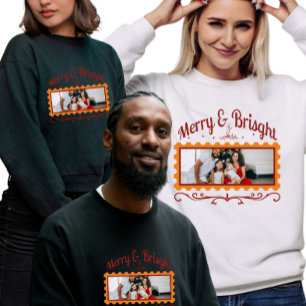 Kerst Postzegel Op Maat Gemaakte Familie Foto Trui