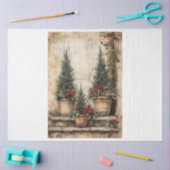 kerst-potgrond tissuepapier (Craft)