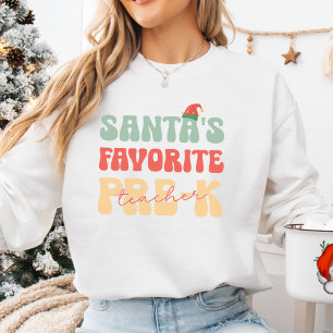 Kerst Pre-k leraar T-Shirt
