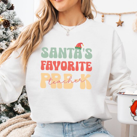  Kerst Pre-k leraar T-Shirt