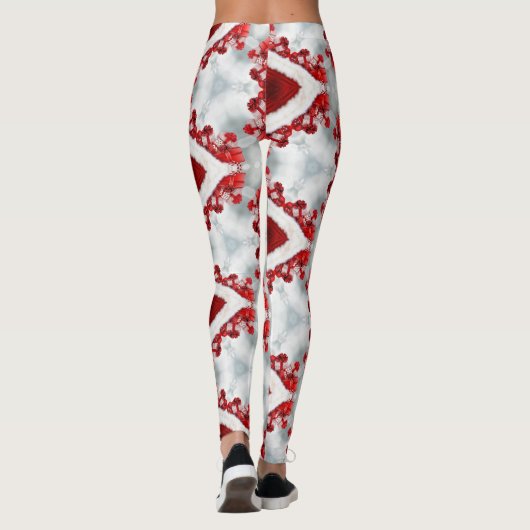 kerst presenteert leggings kaleidoscoop (Achterkant)