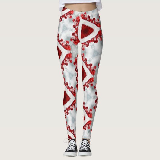 kerst presenteert leggings kaleidoscoop (Voorkant)