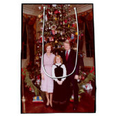 Kerst President James Jimmy Carter Witte Huis Medium Cadeauzakje (Achterkant)