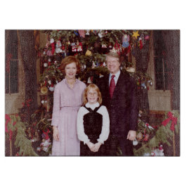 Kerst President James Jimmy Carter Witte Huis Snijplank