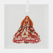 Kerst Prinses Ornament (Achterkant)