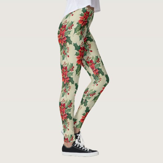 Kerst Print Leggings (Rechts)