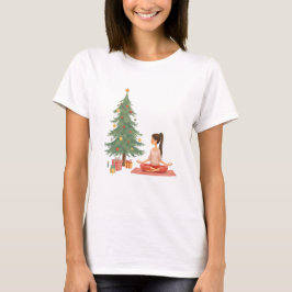Kerst print T-shirt