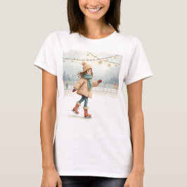 Kerst print T-shirt