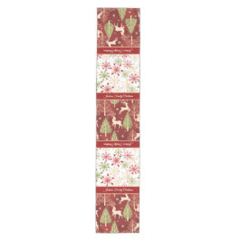 Kerst Prints Medium Tafelloper