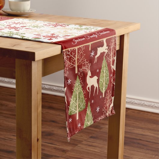 Kerst Prints Medium Tafelloper (Voorbeeld)