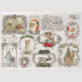 Kerst Project Lijsten vol. 1 Decoupage Tissuepapier (Voorkant)