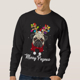 Kerst Pug - Pug Hond Kerstboom Classic T-S Trui