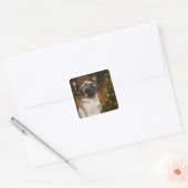 Kerst Pug Stickers (Envelop)