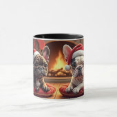 Kerst Pugs Mok (Midden)