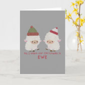 Kerst Punt: Het enige wat ik voor Kerstmis wil is Kaart (Gele Bloem)