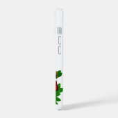 Kerst Puppy iPhone 15 Case (Linkerkant)