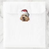 Kerst Puppy Sticker Blad! (Tas)