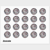Kerst Puppy Stickers (Vel)