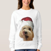 Kerst Puppy Sweatshirt (Voorkant)