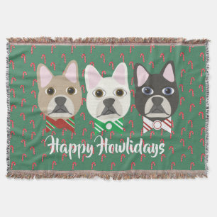 Kerst Puppy's Kaneelstok Deken
