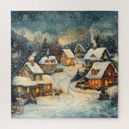 Kerst  puzzel (Verticaal)