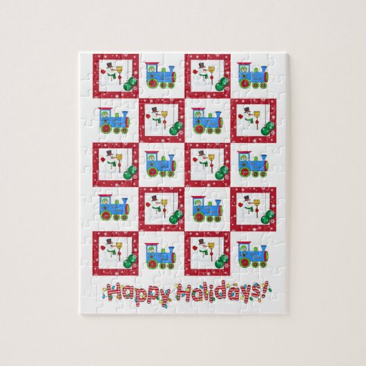 Kerst Puzzel (Verticaal)