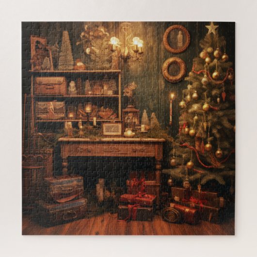 Kerst  puzzel (Verticaal)