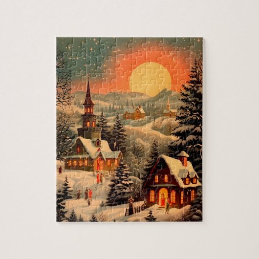 Kerst puzzel (Verticaal)