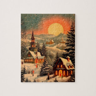 Kerst puzzel legpuzzel
