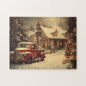 Kerst  puzzel legpuzzel (Horizontaal)